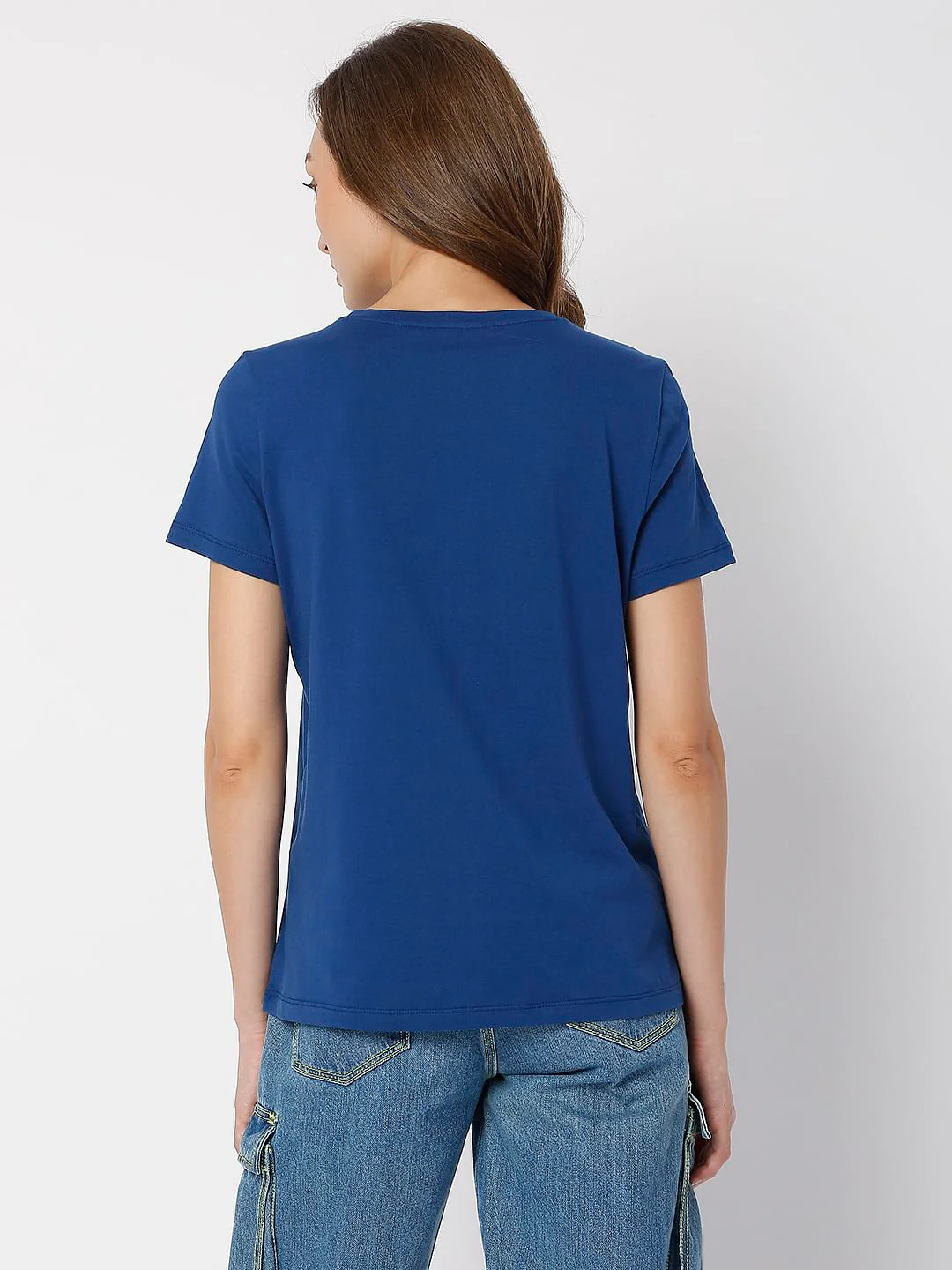 Blue Graphic Print T-Shirt - Image 4