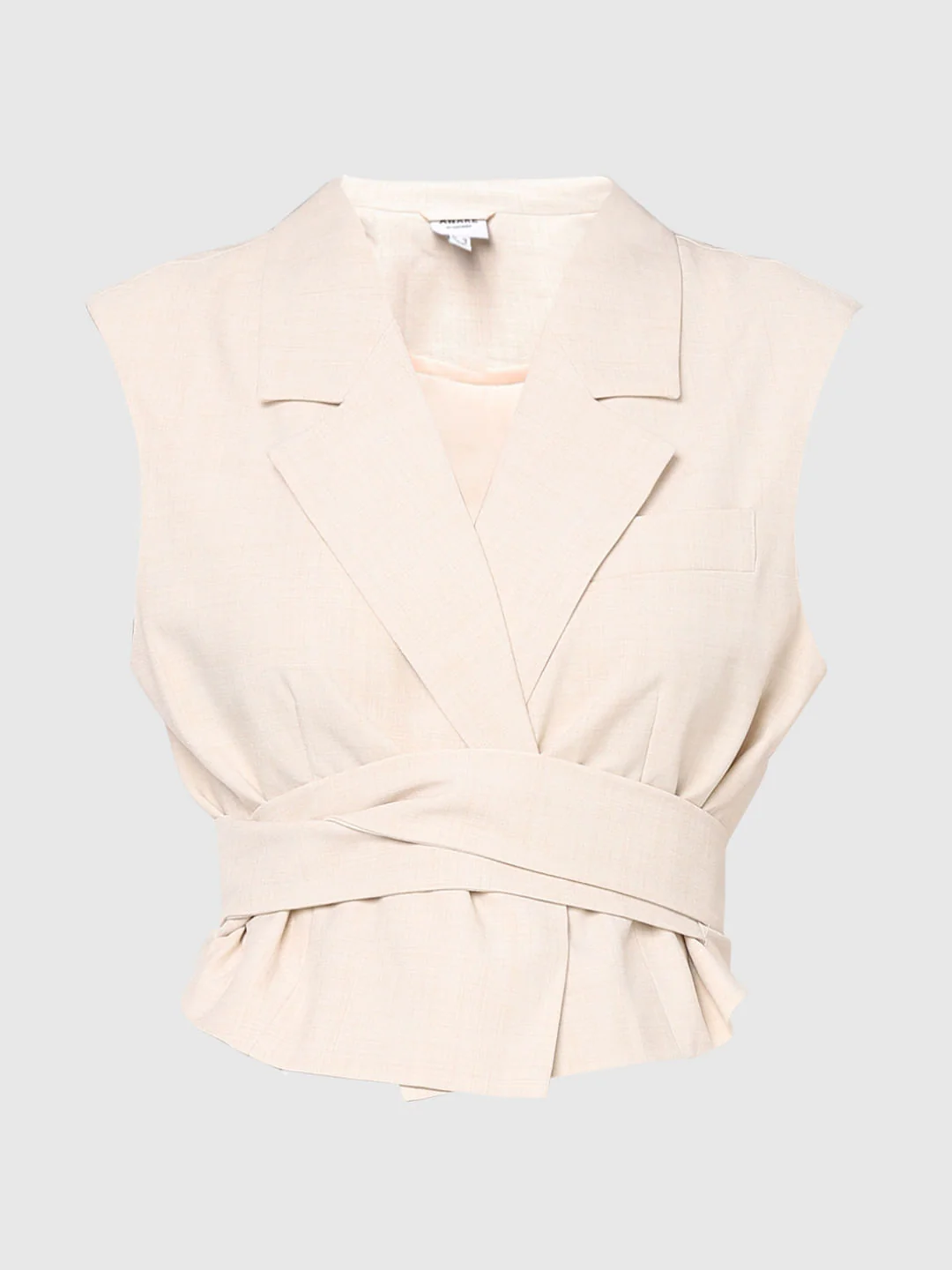 Beige Co-Ord Waiscoat - Image 7