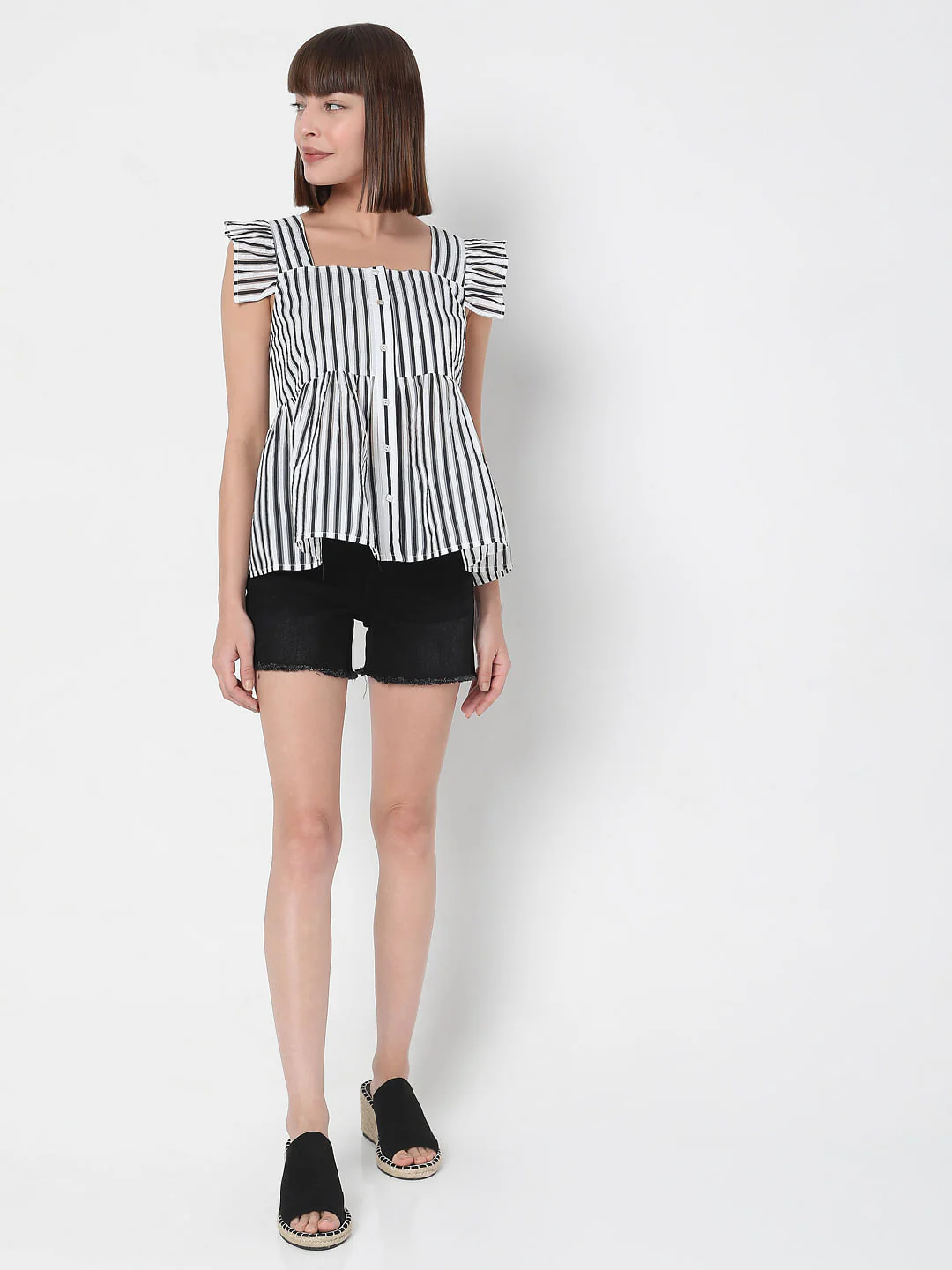 White Striped Top - Image 5