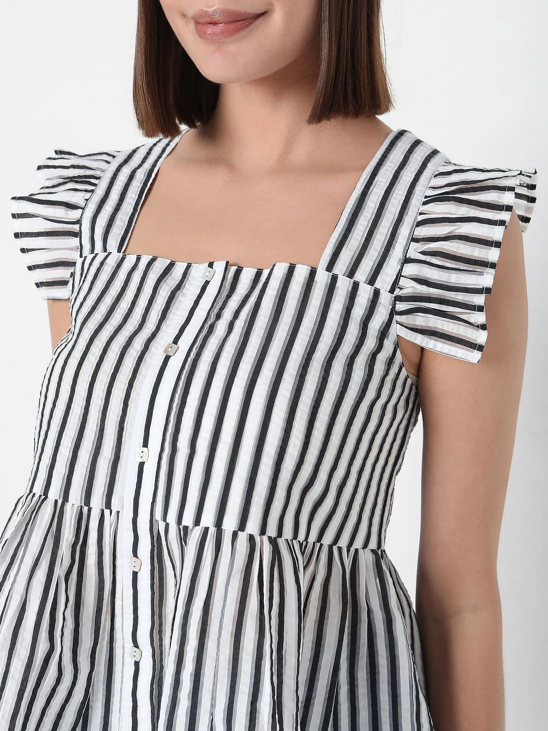 White Striped Top - Image 6