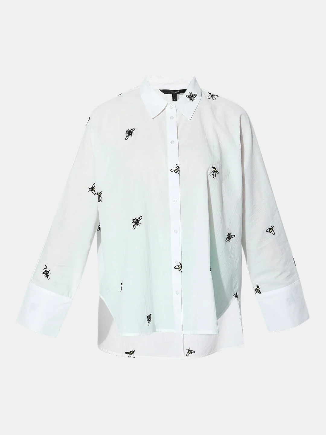 White Bee Printed Full Sleeves Shirt - Image 7