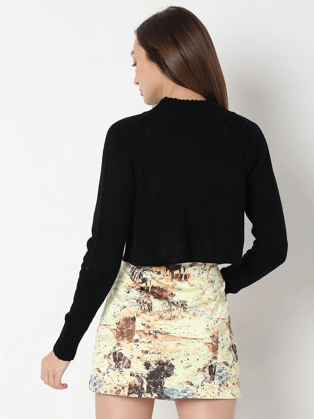 Black Turtle Neck Pullover - Image 4