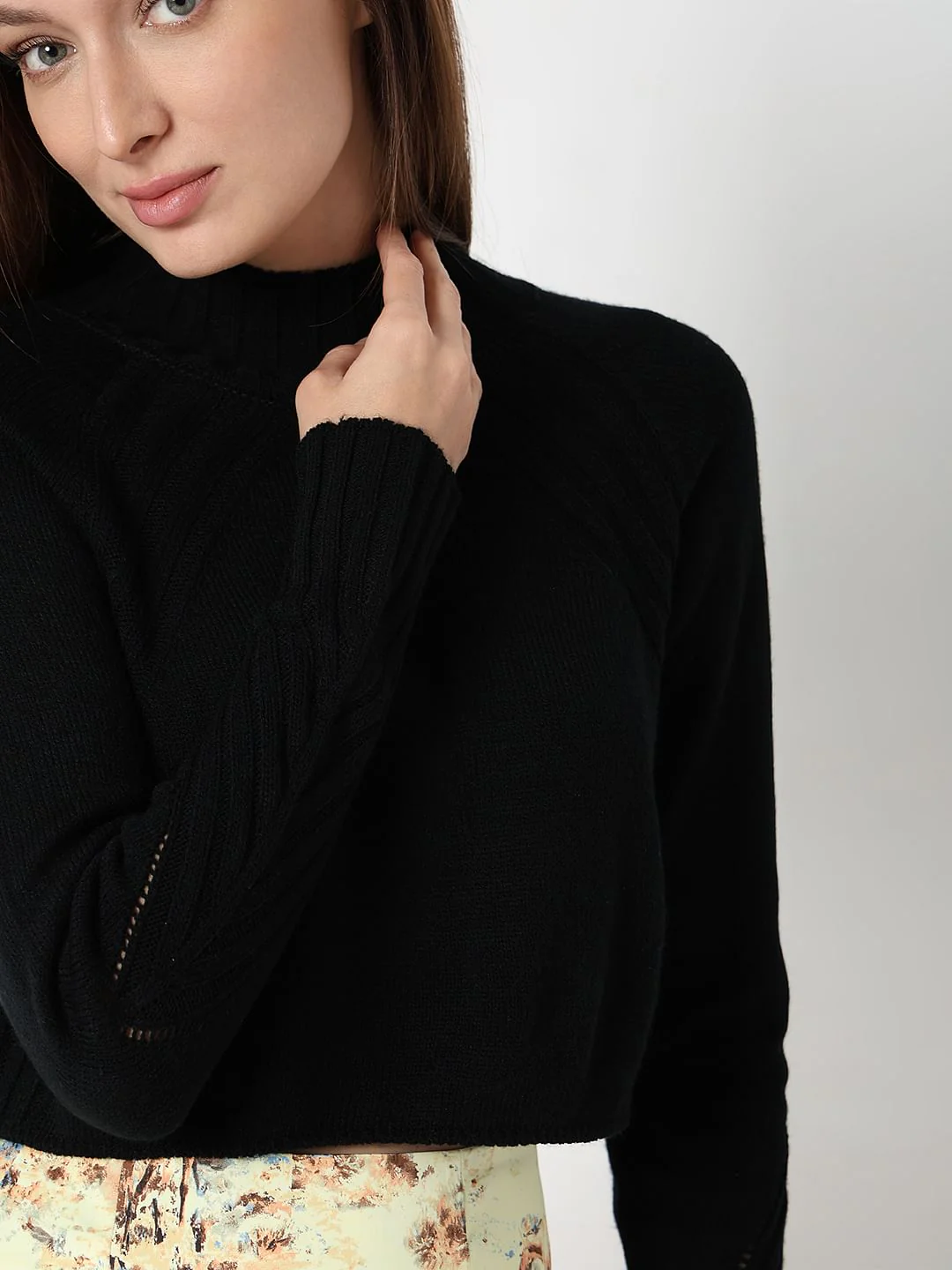 Black Turtle Neck Pullover - Image 6