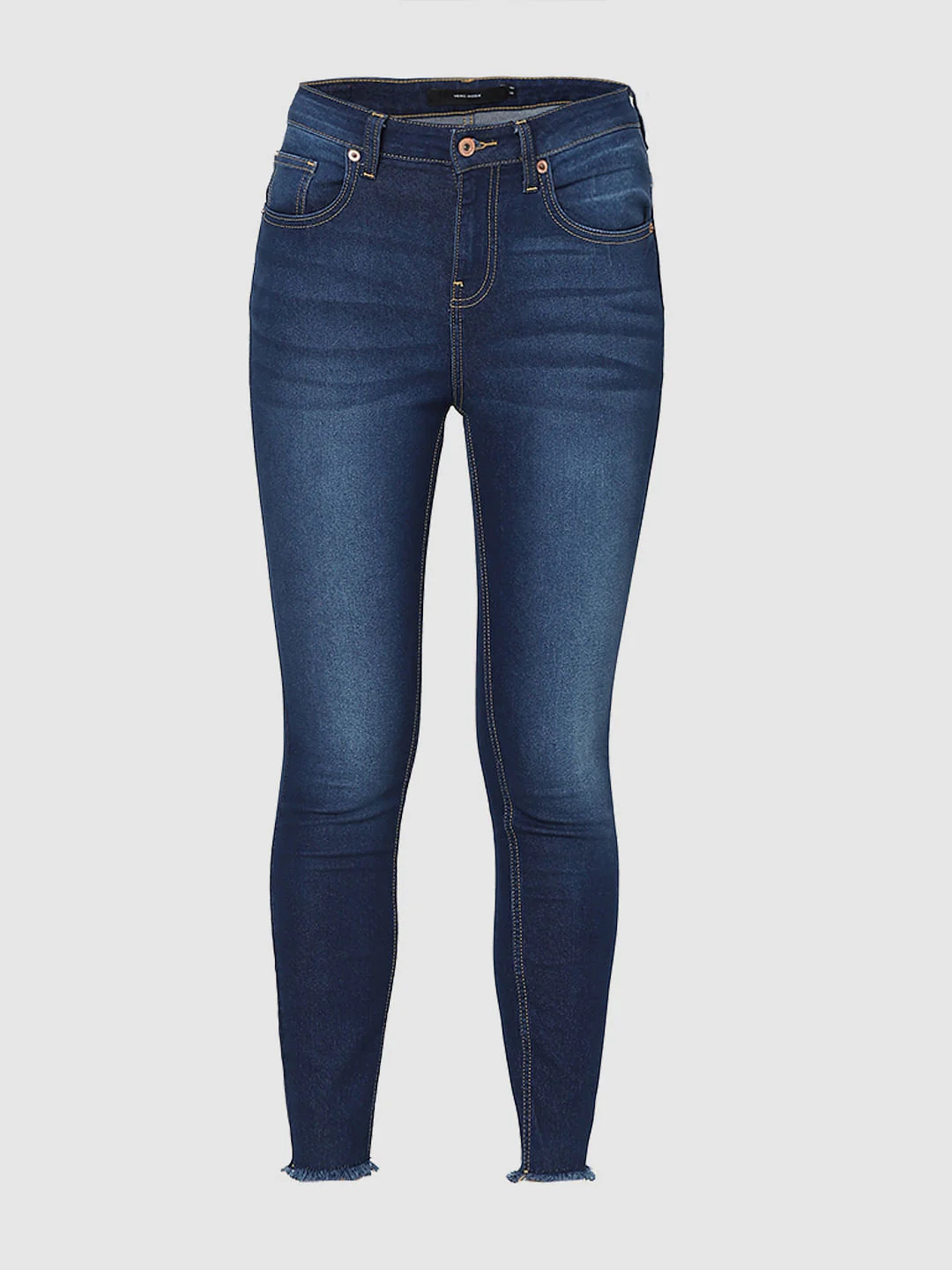 Blue High Rise Wendy Skinny Fit Jeans - Image 7