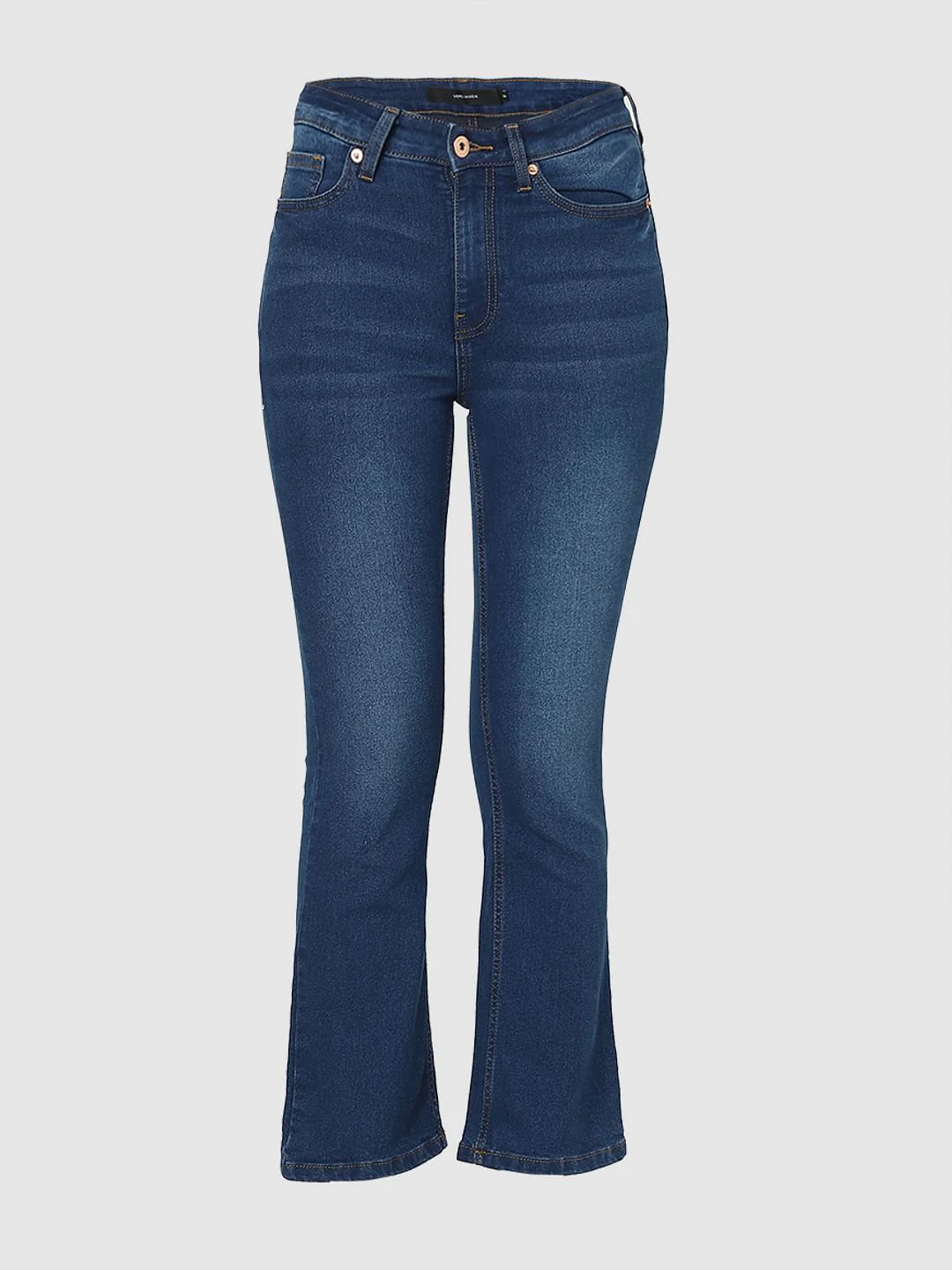 Blue High Rise Petra Bootcut Jeans - Image 7