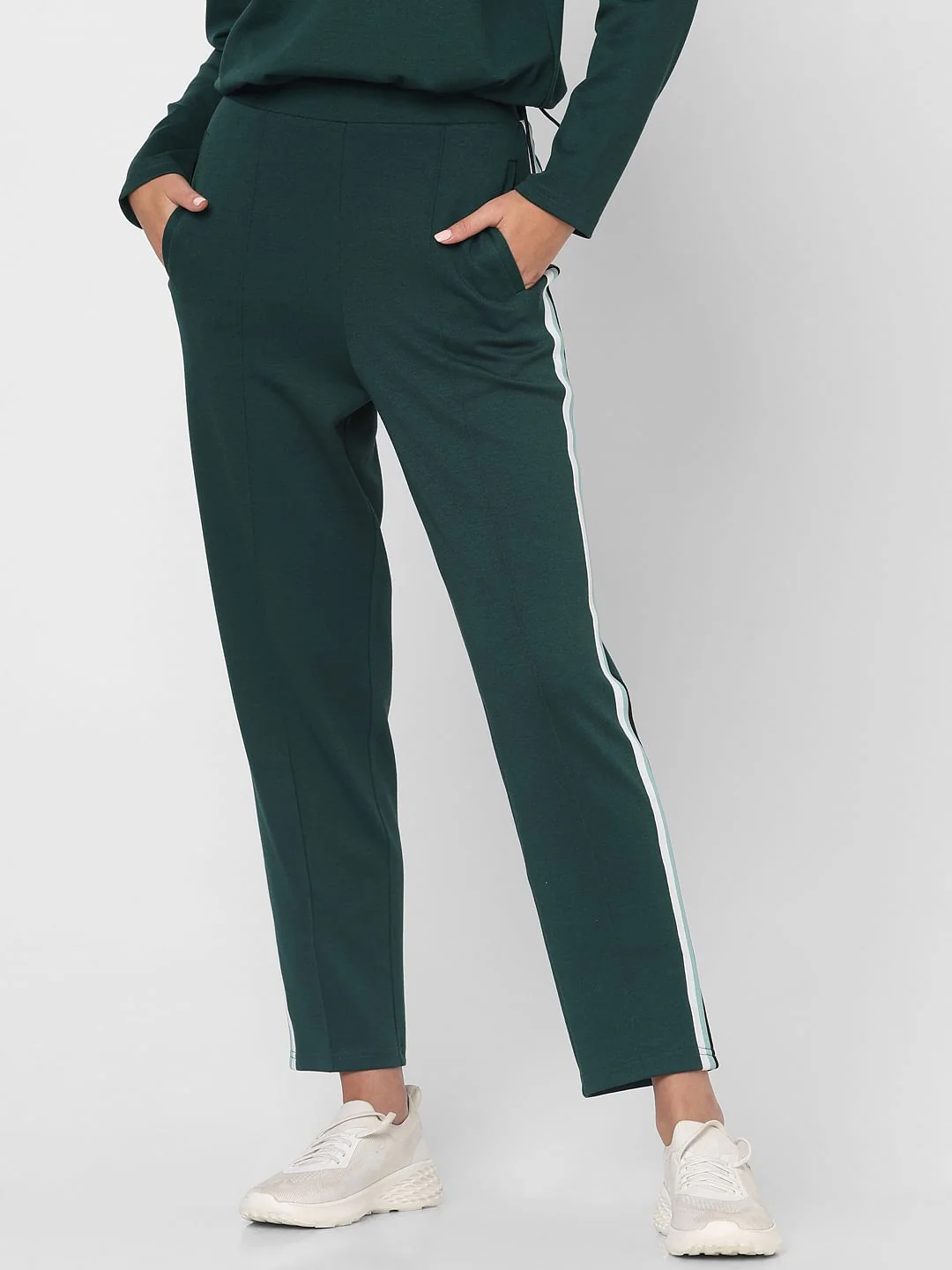 Green High Rise Co-Ord Set Pants - Image 2
