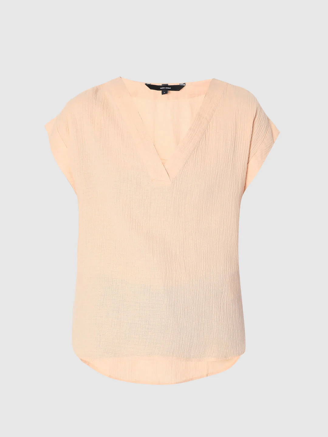 Peach V Neck Top - Image 7