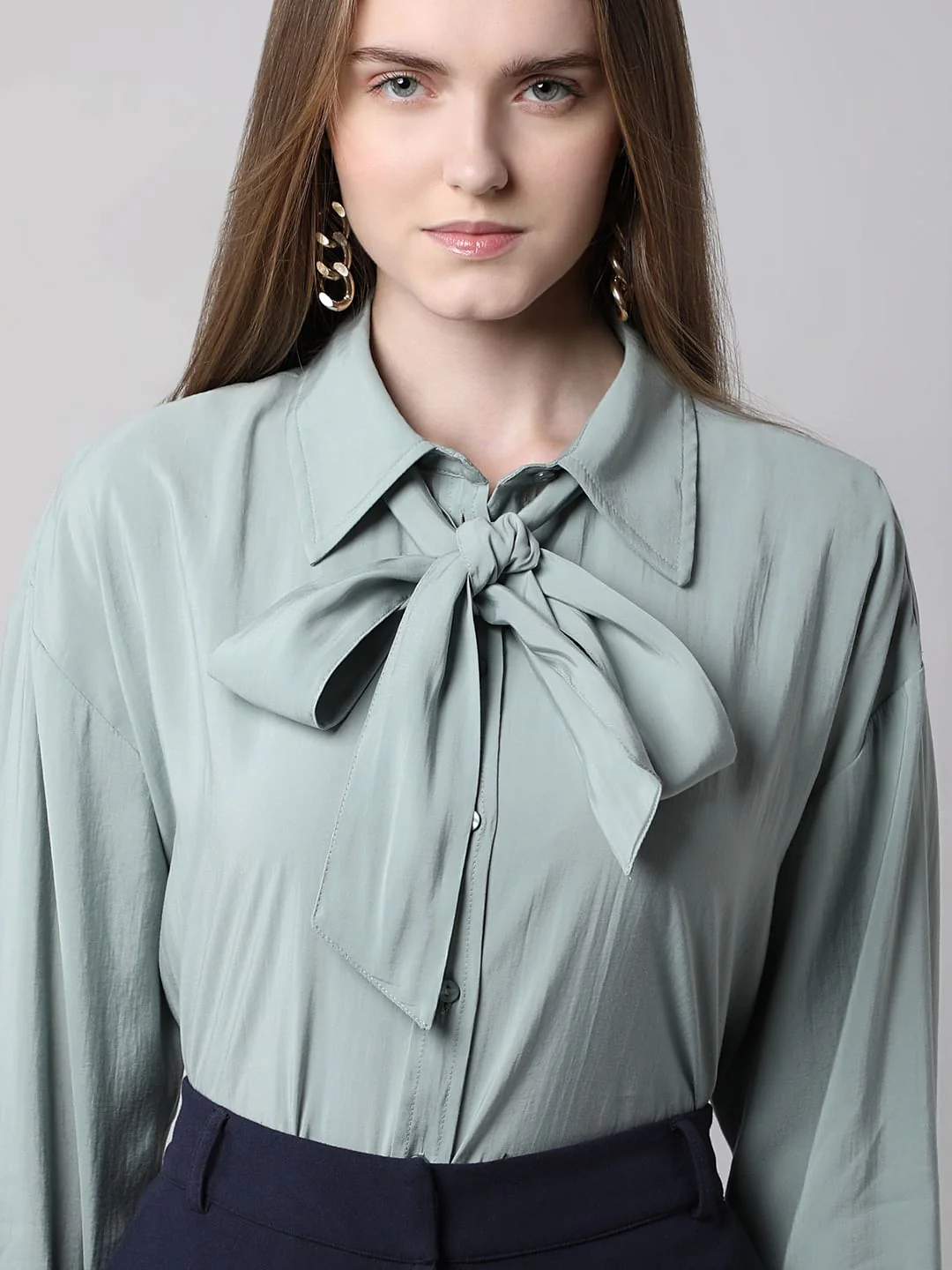 Pastel Green Shirt
