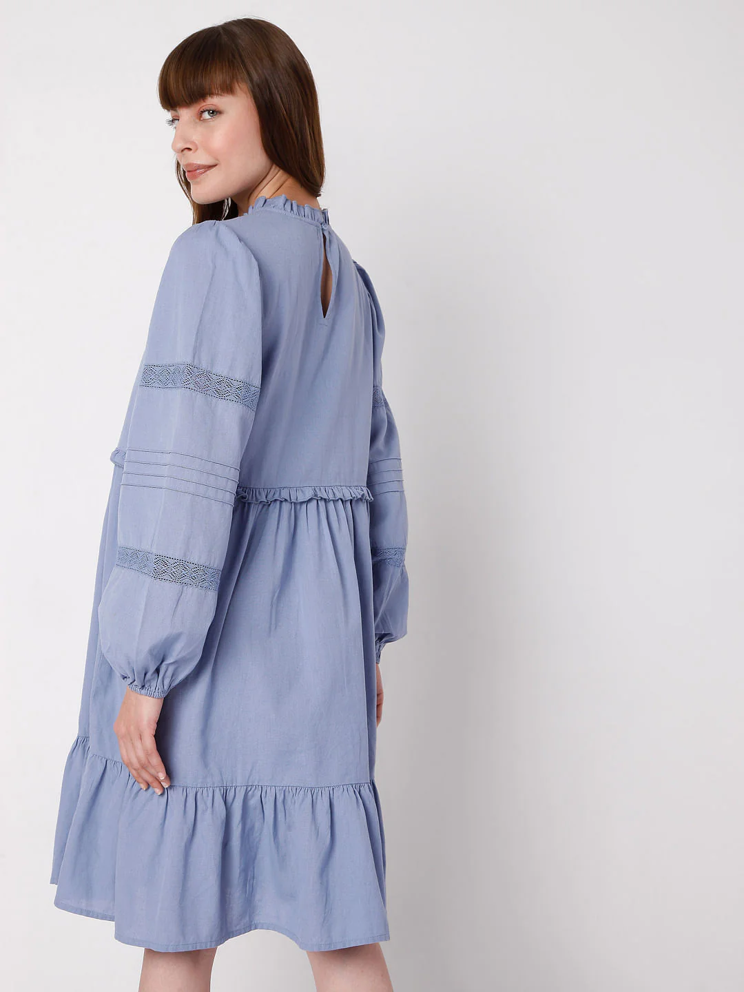 Blue Shift Dress - Image 4