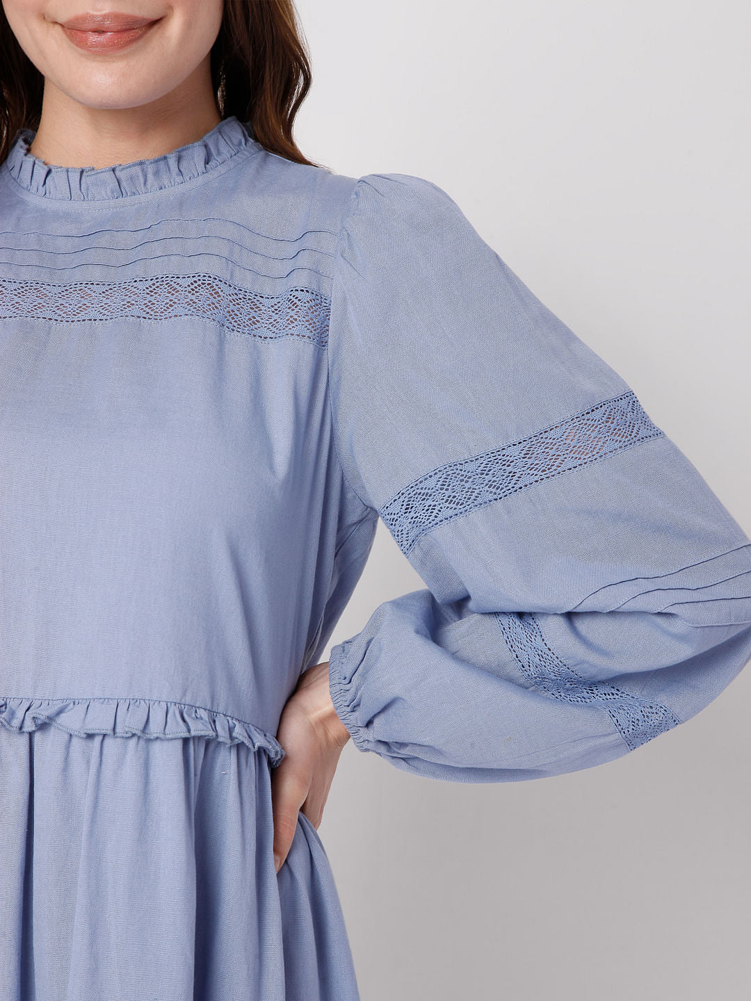 Blue Shift Dress - Image 6