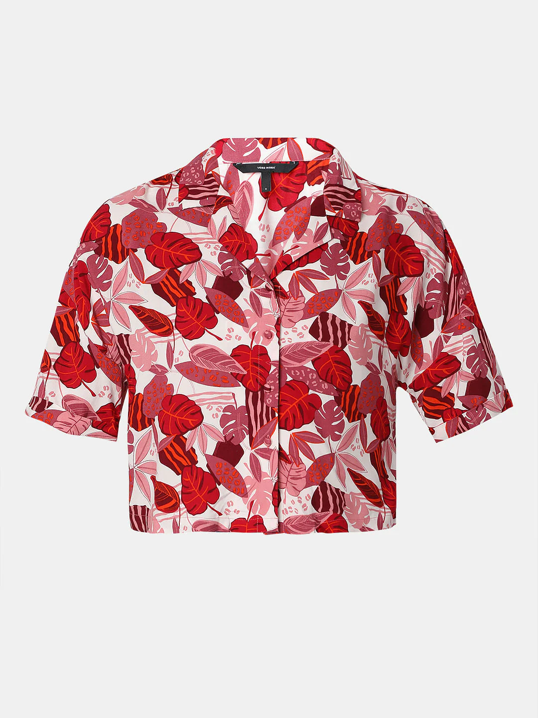 Pink Floral Print Co-Ord Set Shirt - Image 7