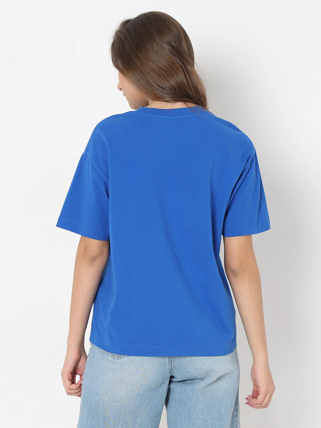 Blue Graphic Print T-Shirt - Image 4