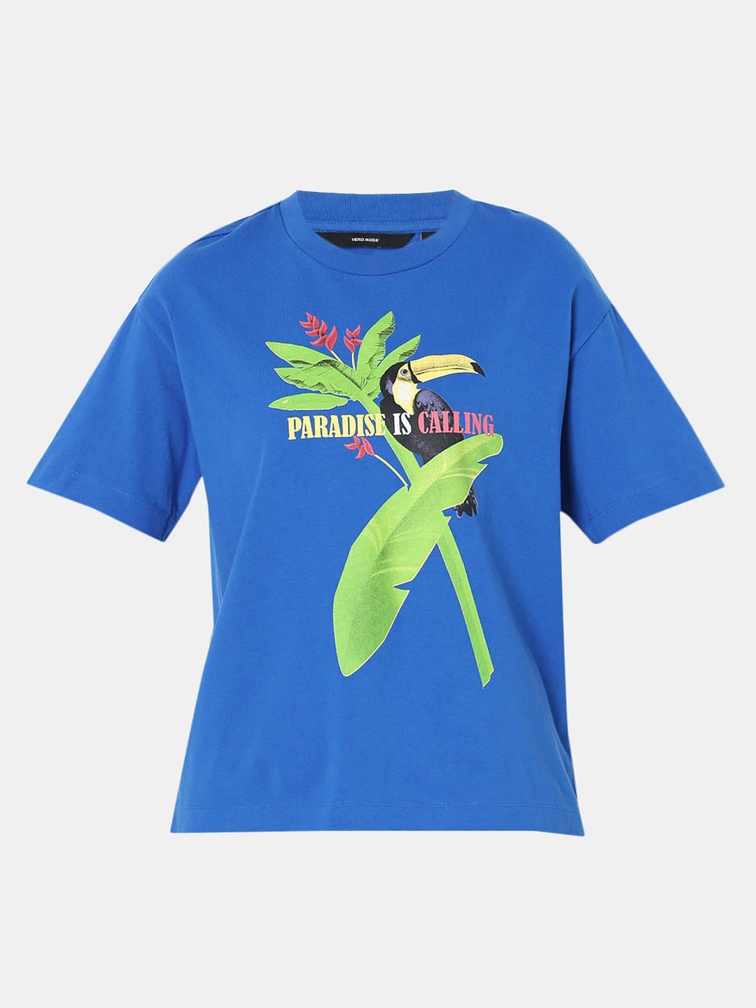 Blue Graphic Print T-Shirt - Image 7