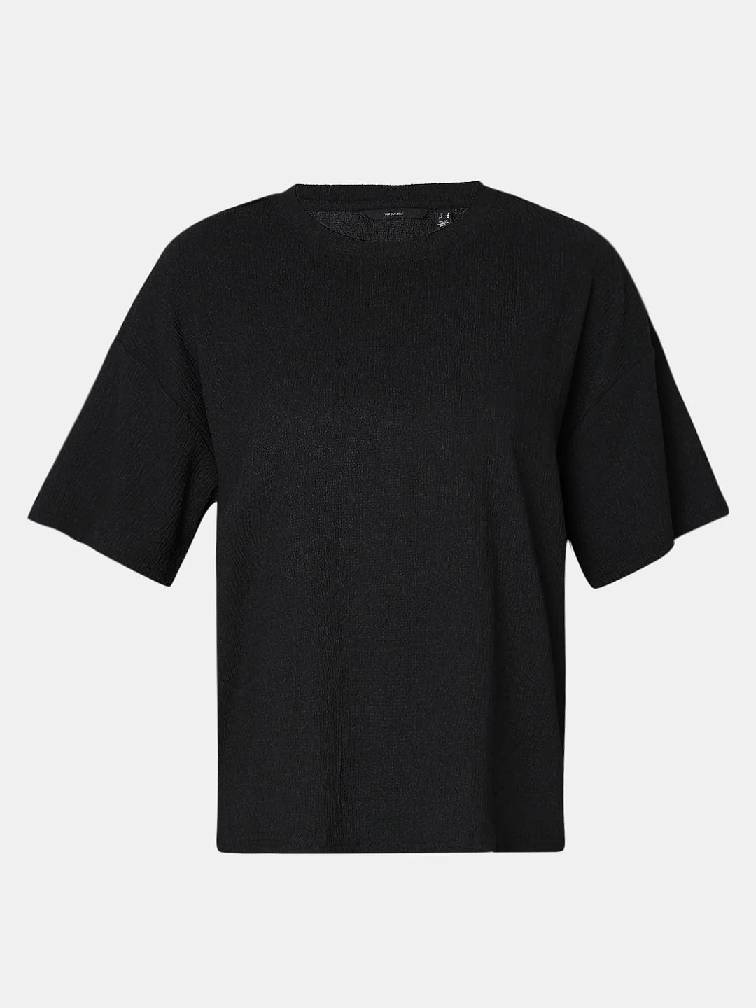 Black Oversized Co-Ord Set T-Shirt - Image 7