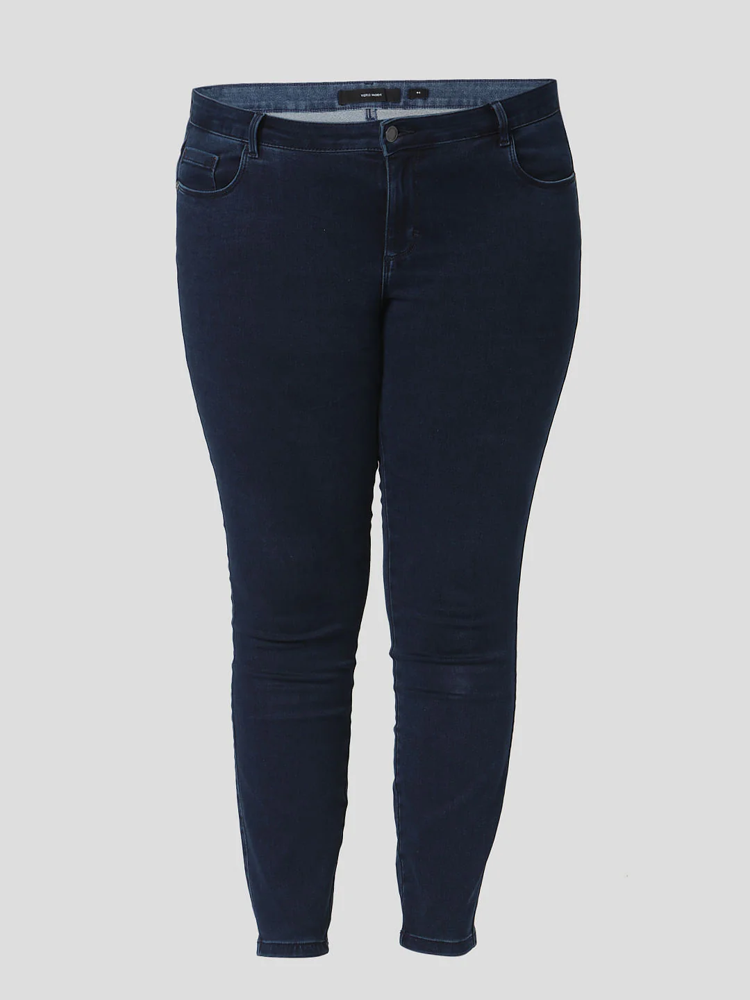 Curve Blue Mid Rise Jeggings - Image 7