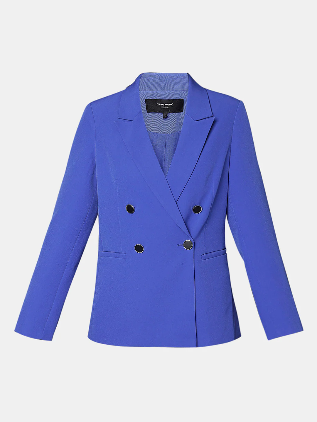 Blue Double Breasted Blazer - Image 7