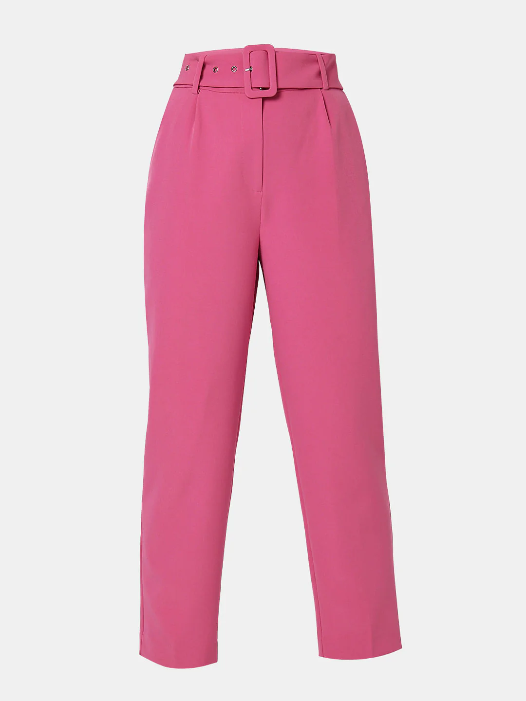 Pink High Rise Tailored Co-Ord Set Pants - Image 7