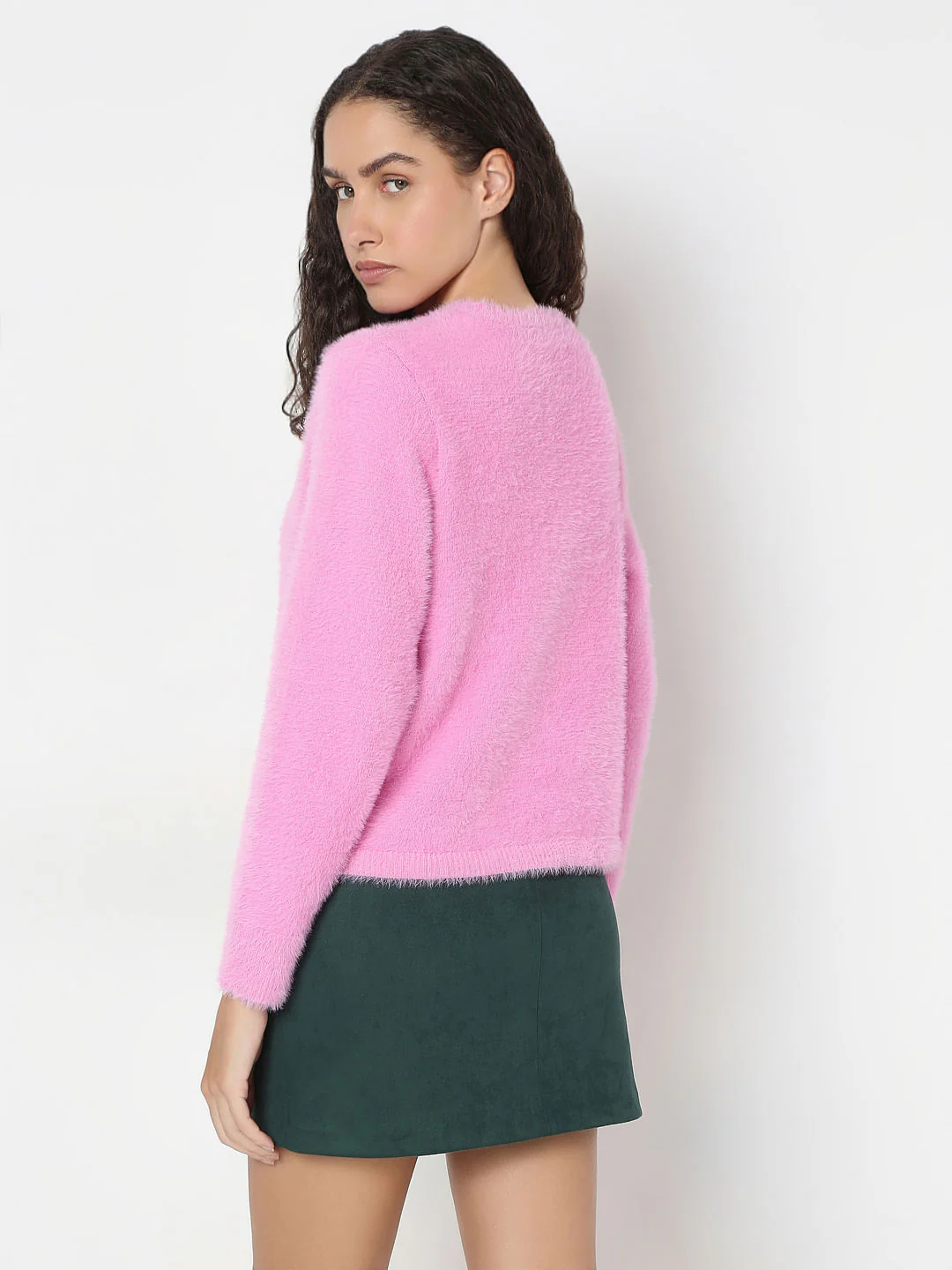 Pink Fuzzy Pullover - Image 3