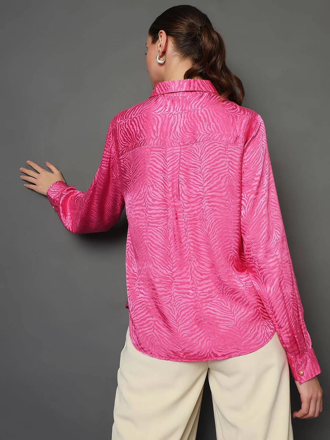 Pink Animal Print Shirt - Image 3