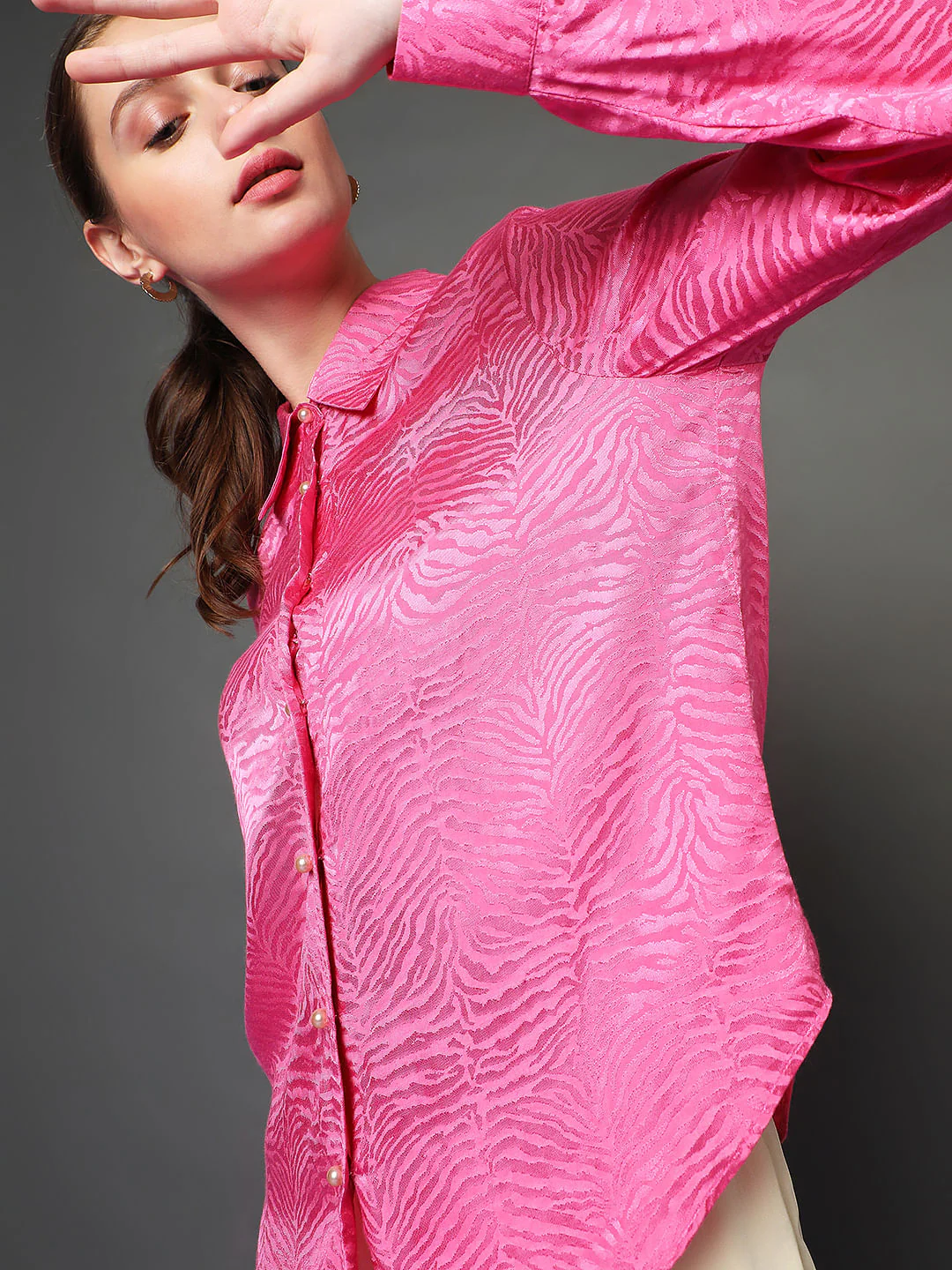 Pink Animal Print Shirt - Image 5