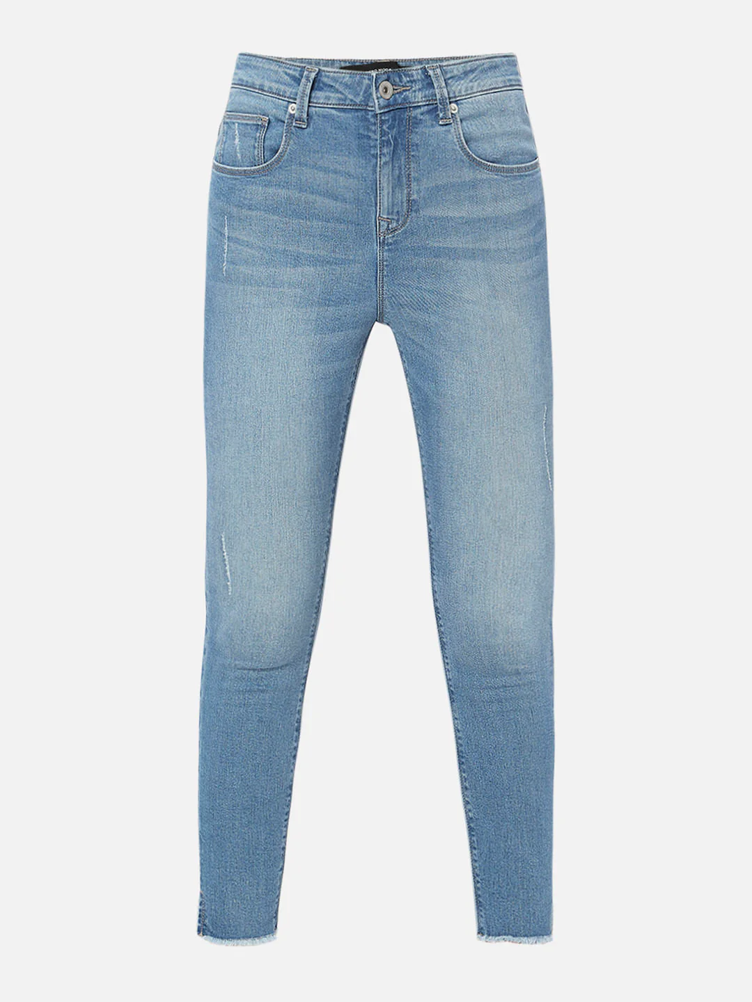 Light Blue High Rise Wendy Skinny Fit Jeans - Image 7