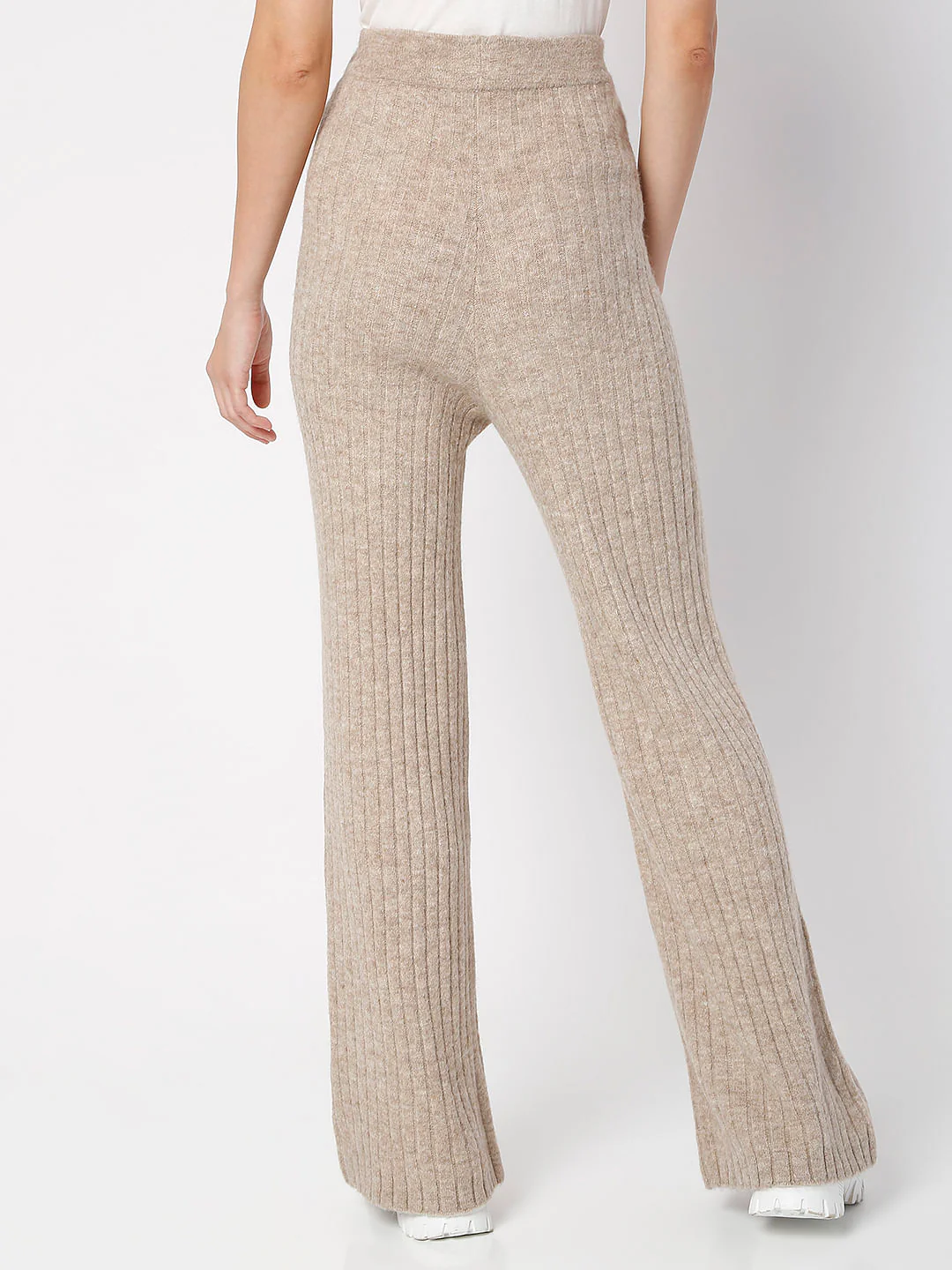 Brown High Rise Wide Leg Co-Ord Pants - Image 4