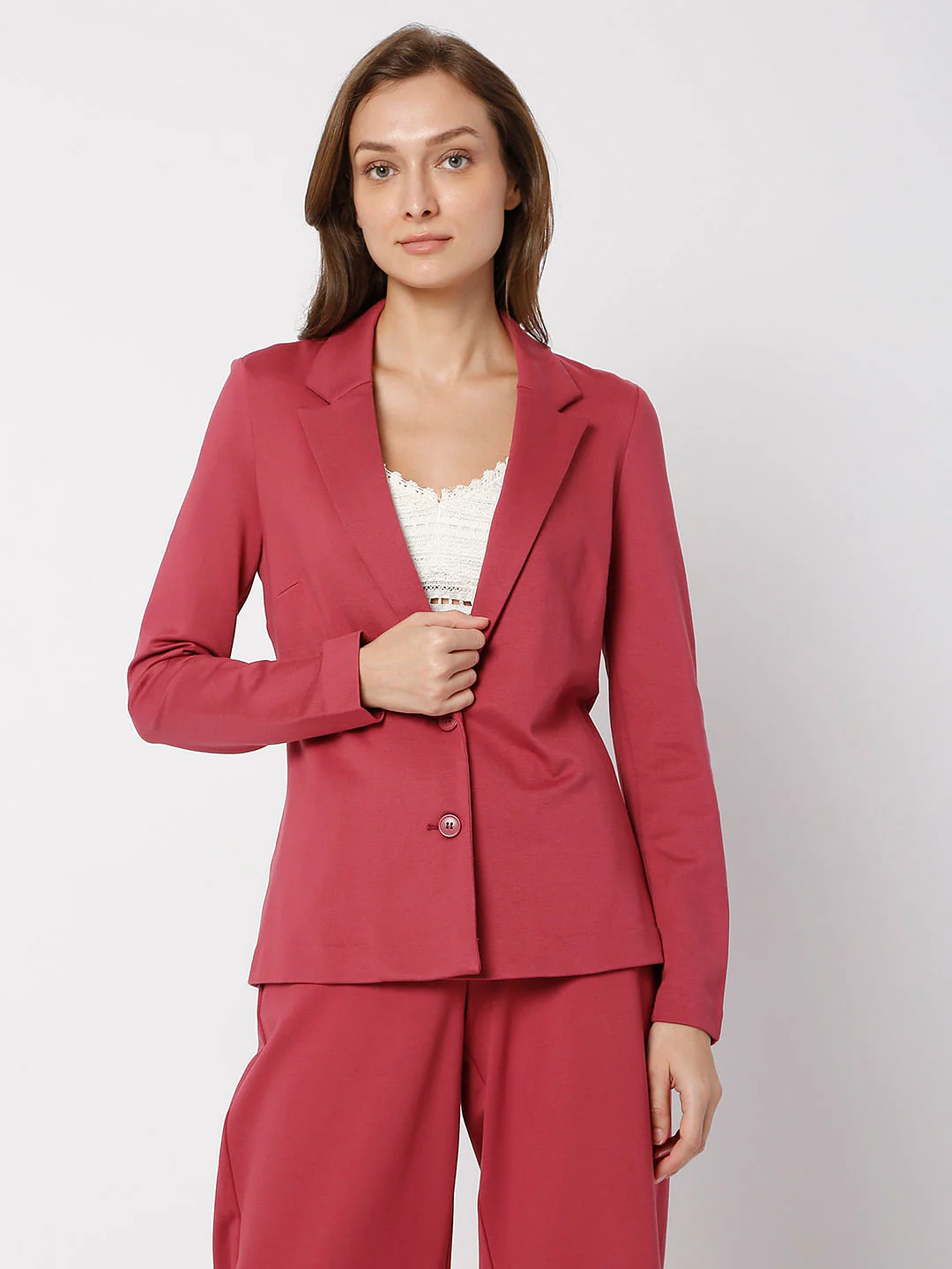 Red Co-Ord Blazer - Image 2