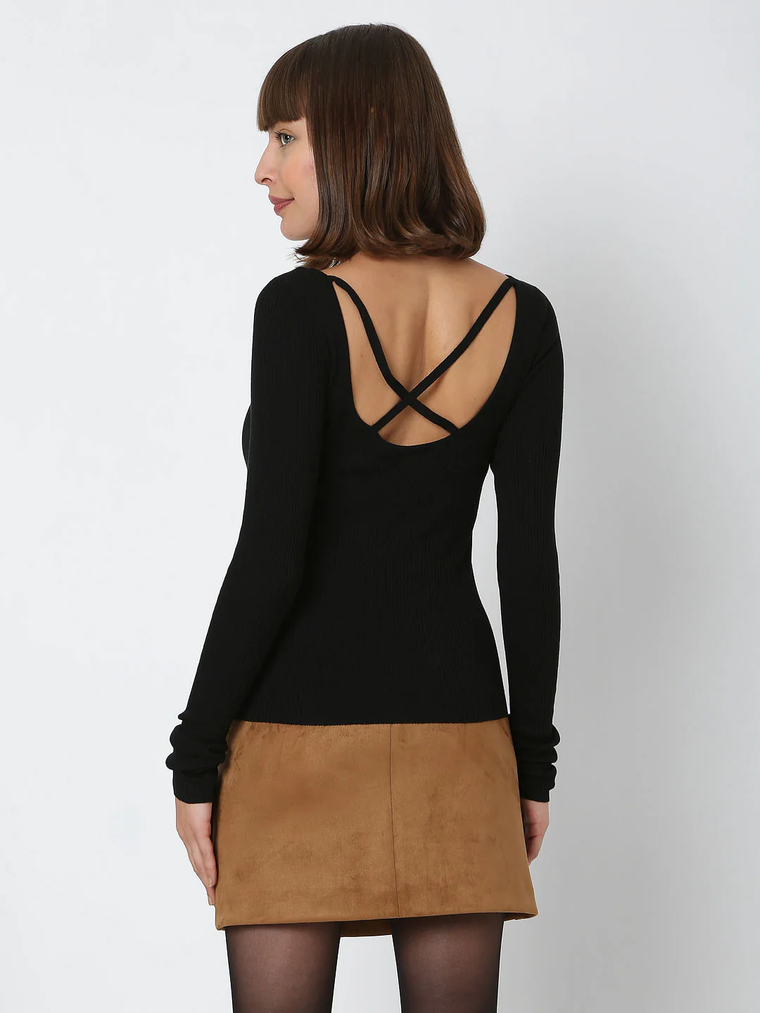 Black Body Fitting Top - Image 4