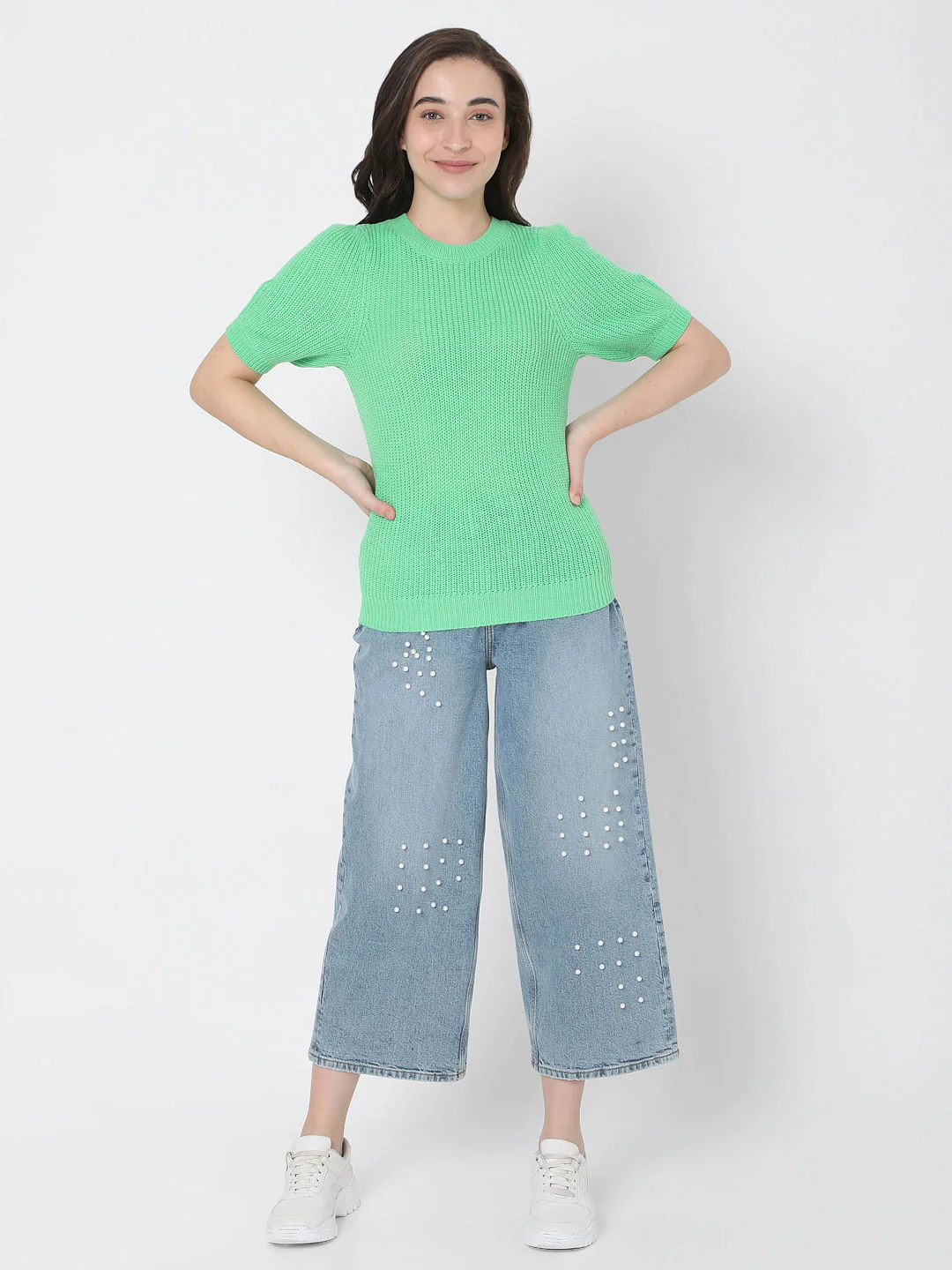 Green Knit Top - Image 5