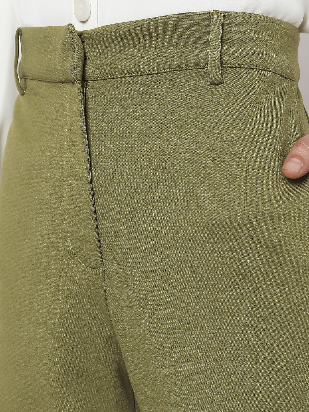 Green Skinny Fit Co-Ord Set Pants - Image 8