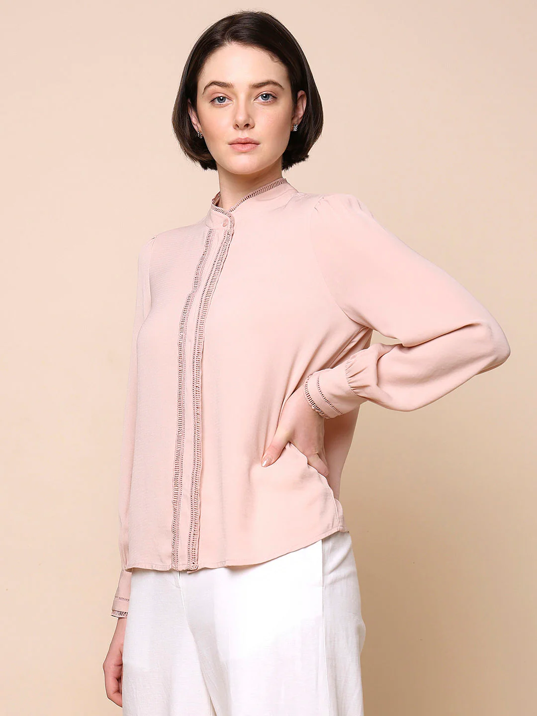 Dusty Pink Shirt - Image 3