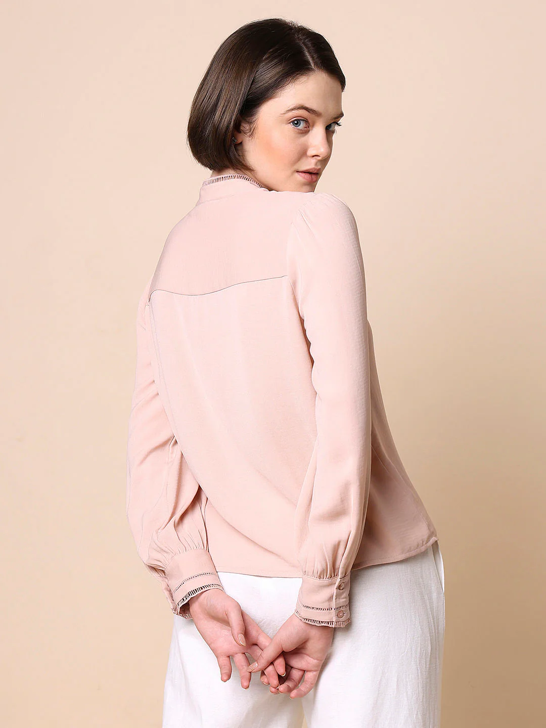Dusty Pink Shirt - Image 4