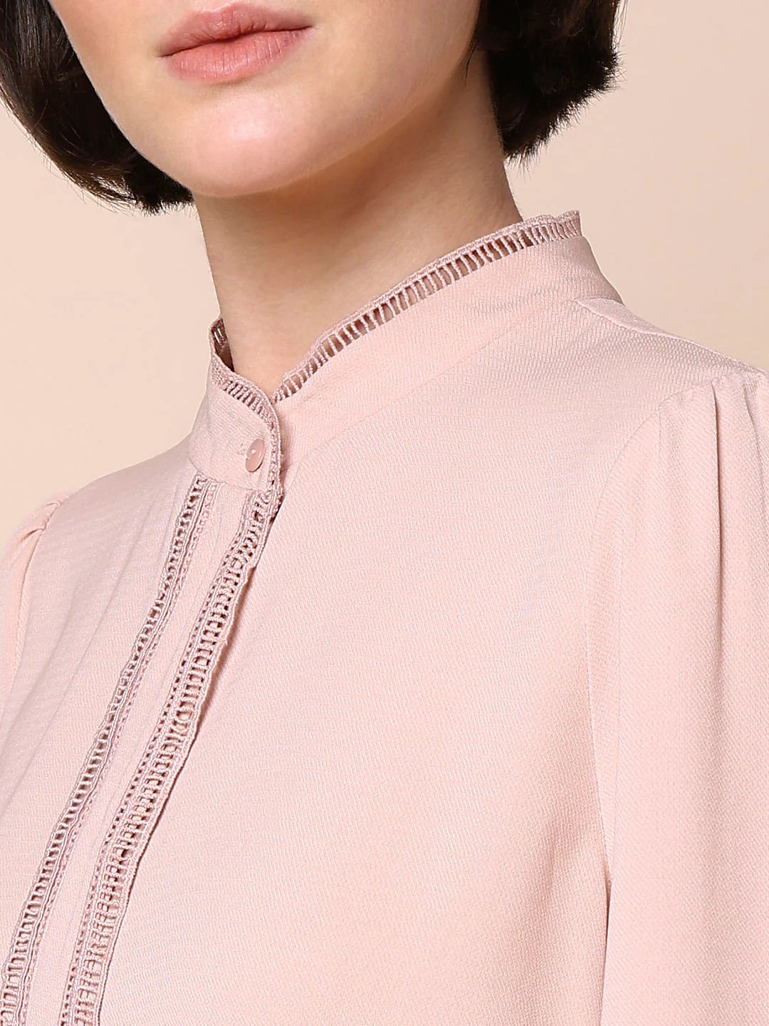 Dusty Pink Shirt - Image 8