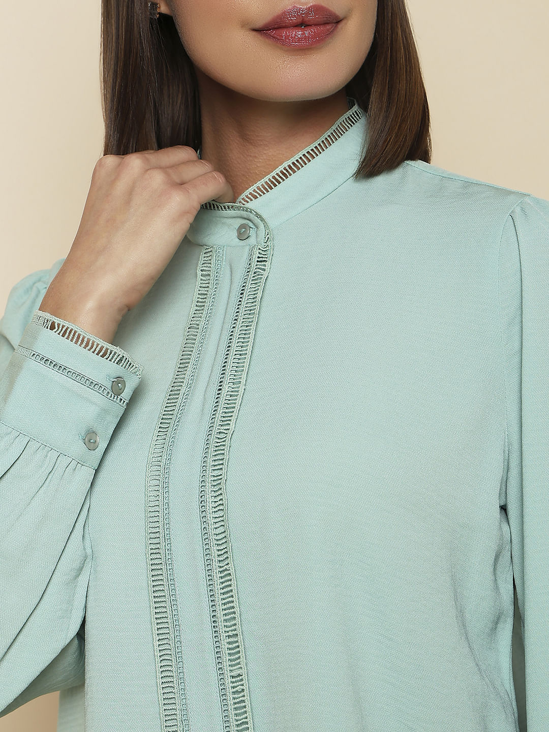 Mint Green Shirt - Image 6