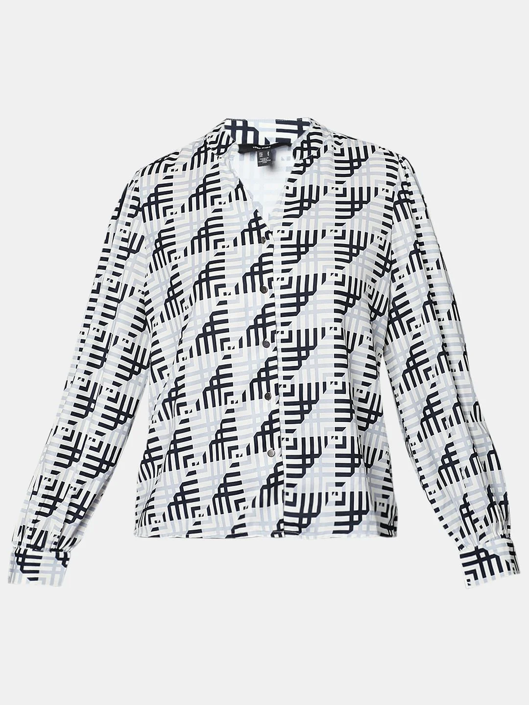 White Printed Top - Image 7