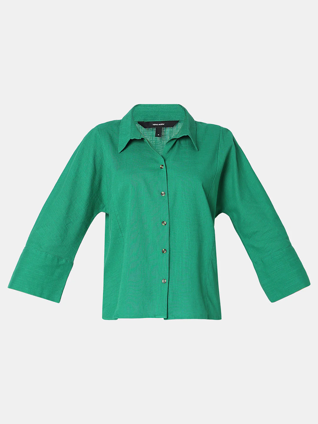 Green Cotton Shirt - Image 7