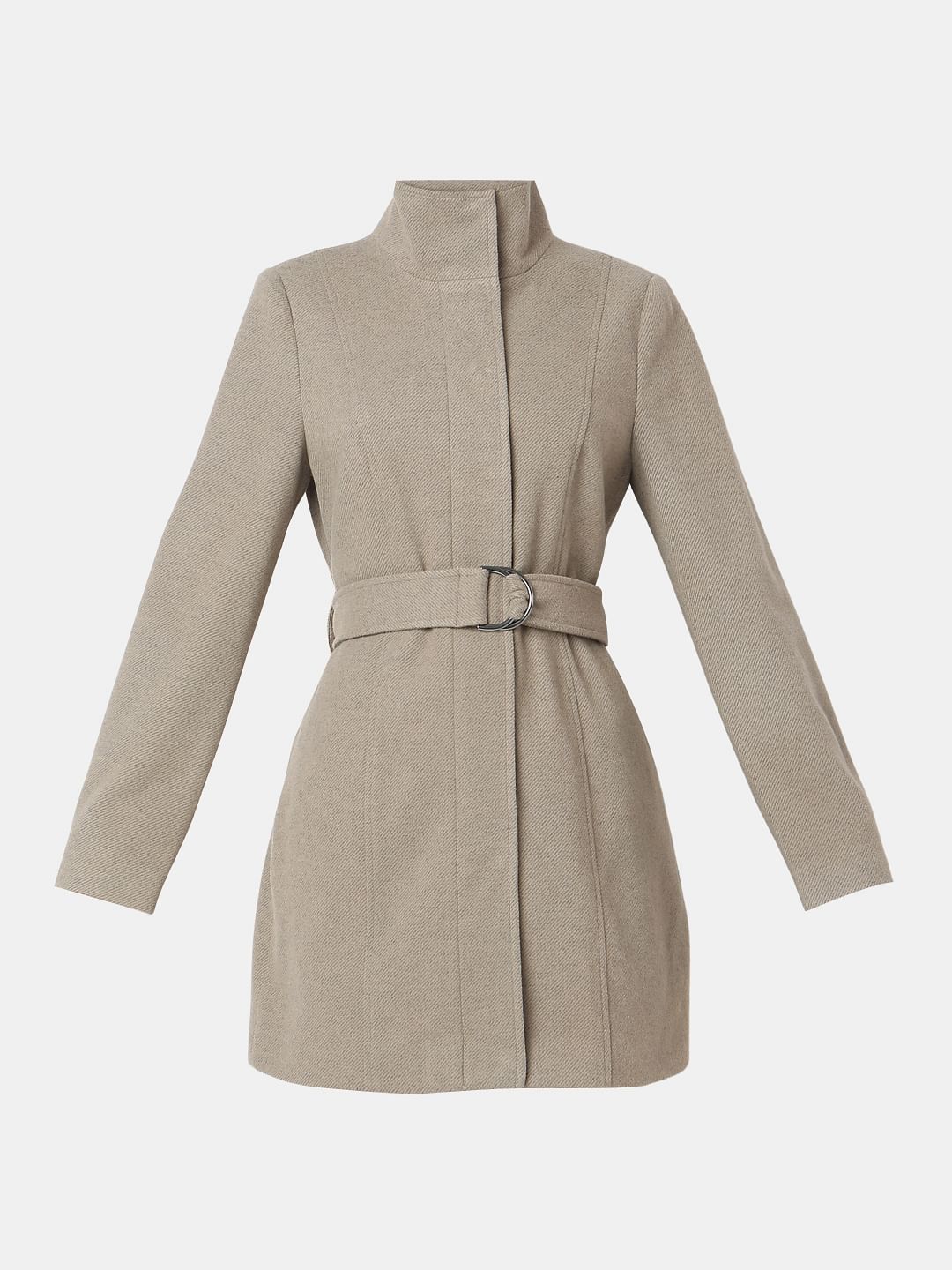 Beige Long Coat - Image 7