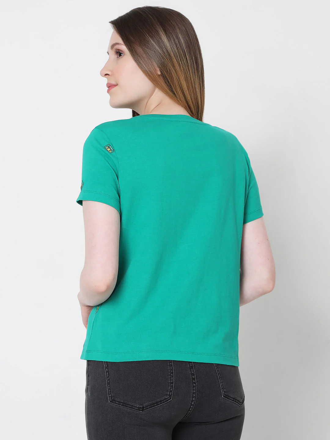 Green Graphic Print T-Shirt - Image 4