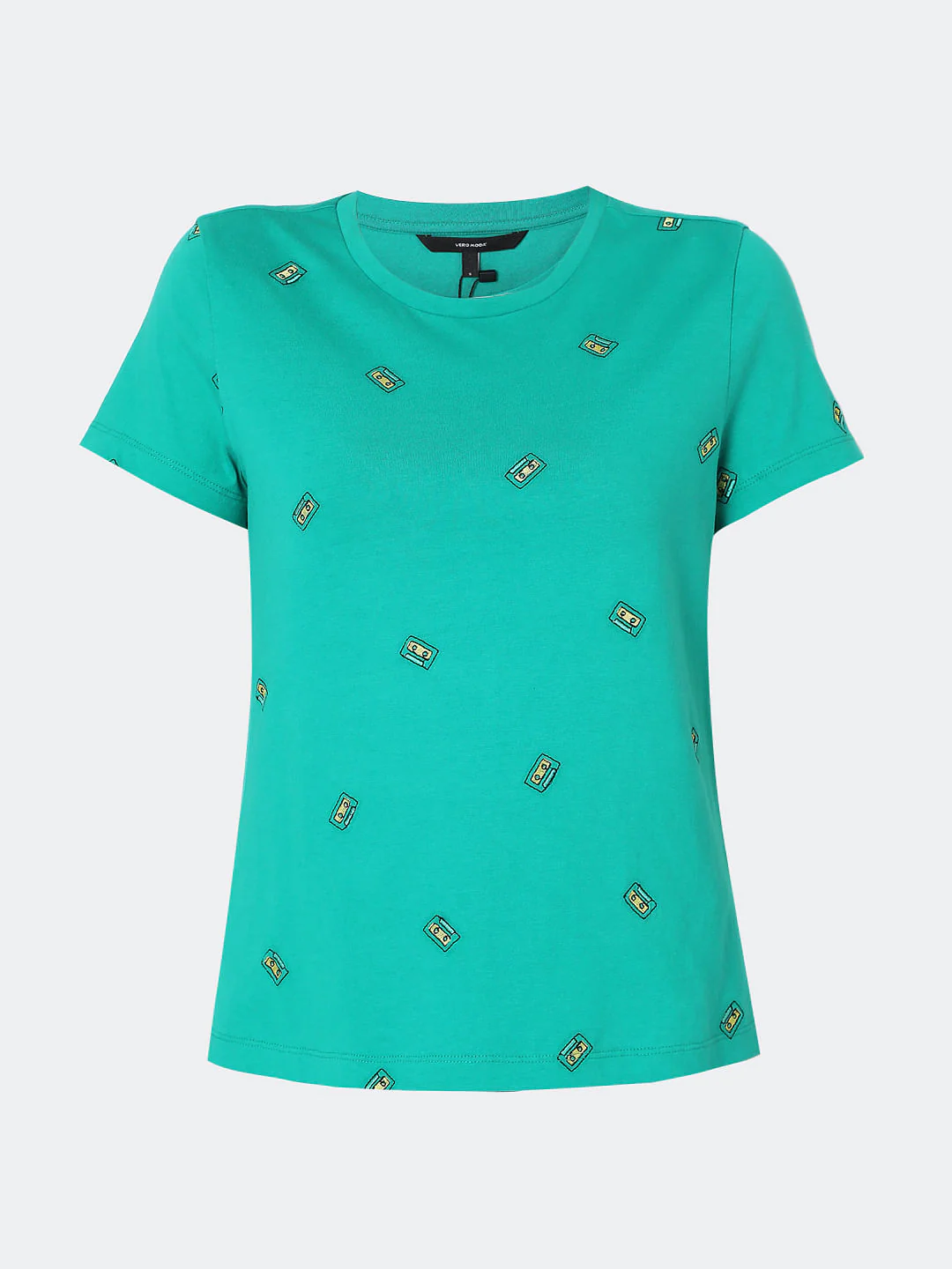 Green Graphic Print T-Shirt - Image 7