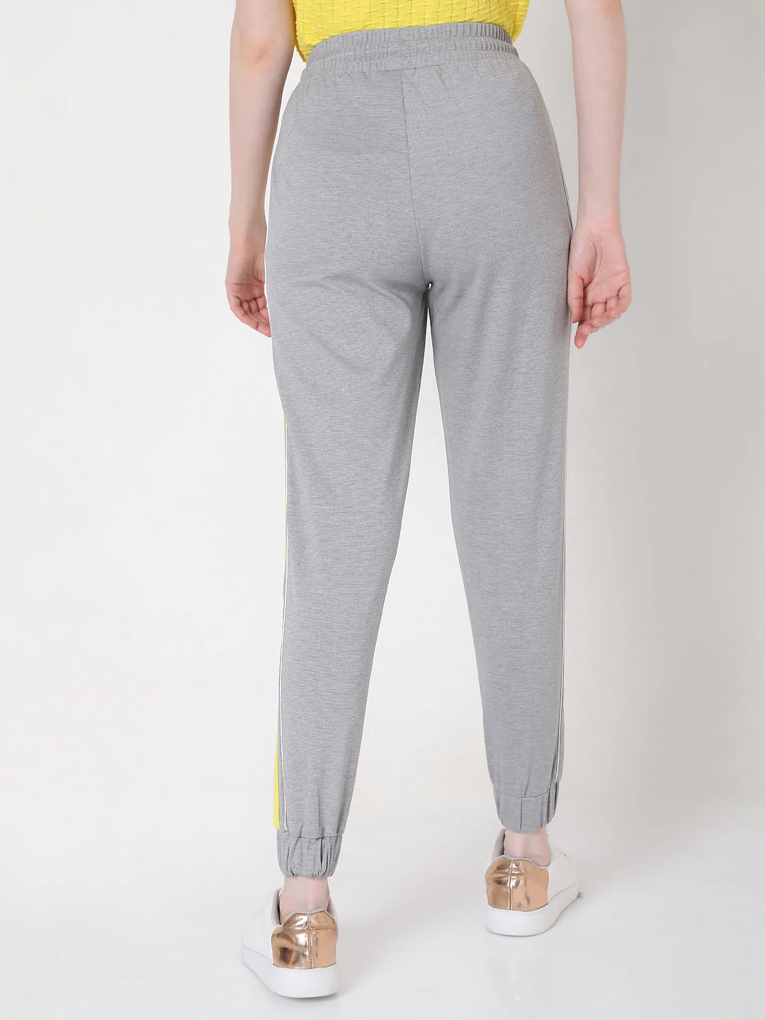 Grey Tape Detail Sweatpants - Image 4