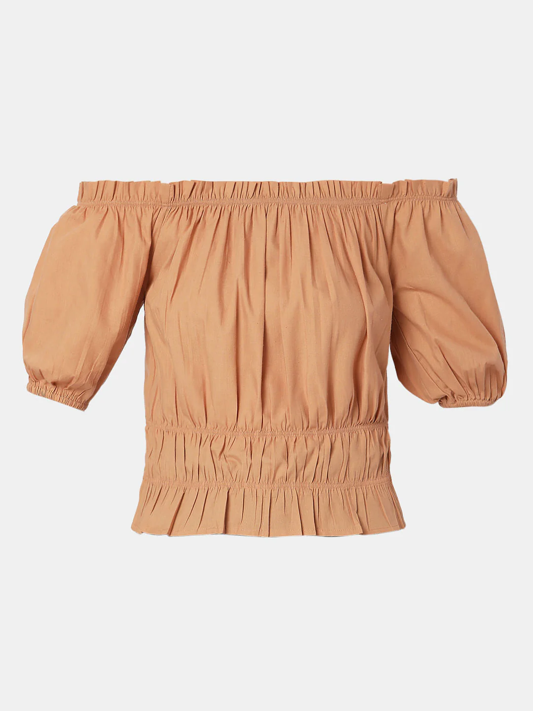 Beige Off-Shoulder Top - Image 7