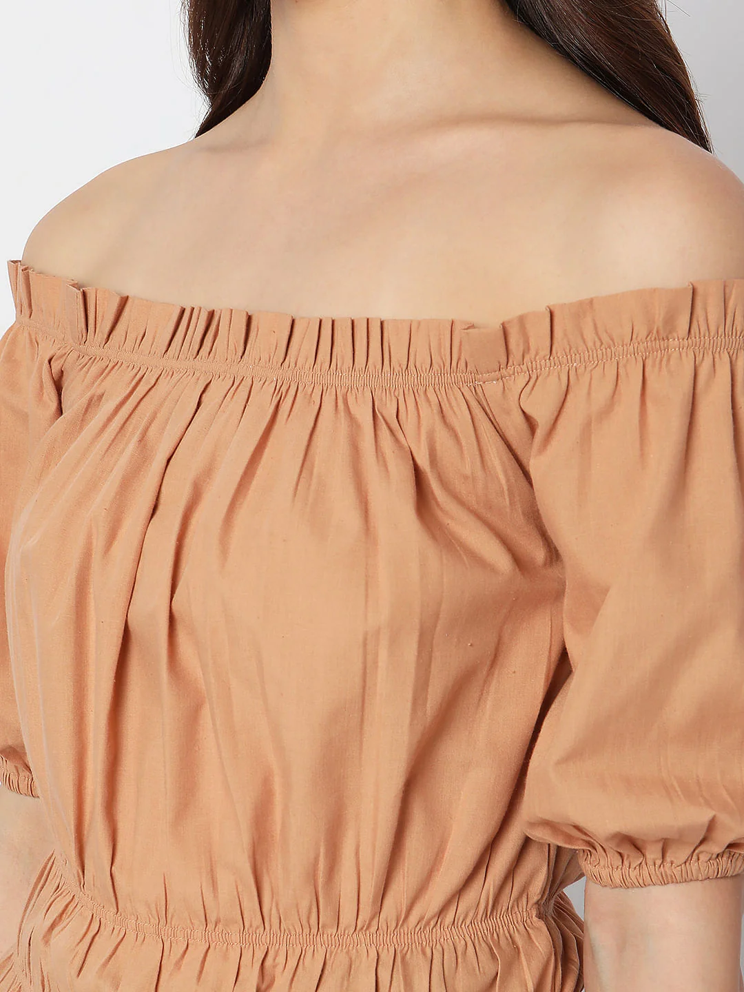 Beige Off-Shoulder Top - Image 8