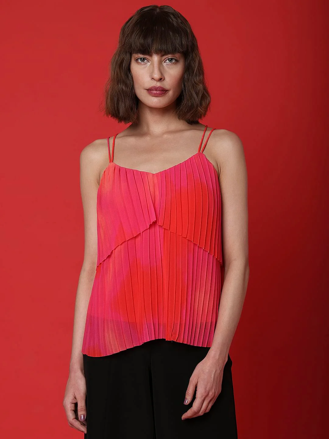 Marquee Orange Ombre Tiered Top - Image 2
