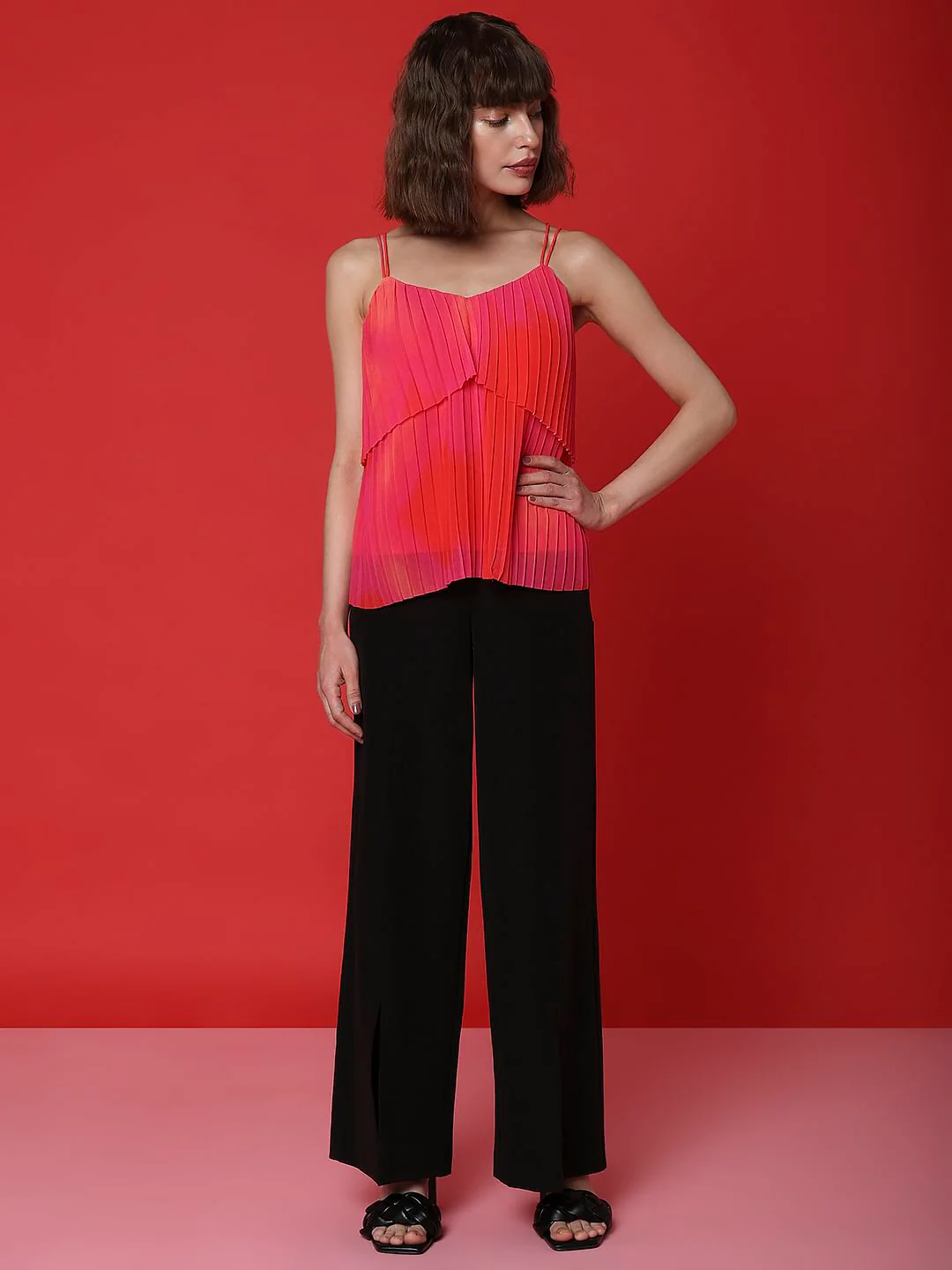 Marquee Orange Ombre Tiered Top - Image 5