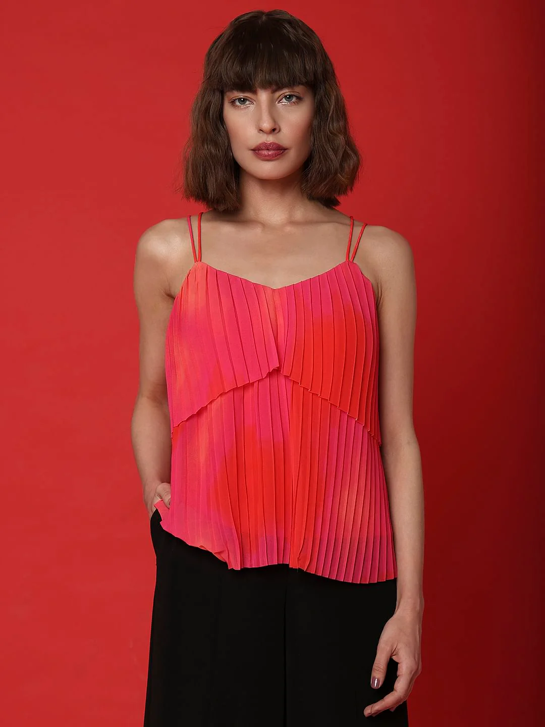 Marquee Orange Ombre Tiered Top - Image 9