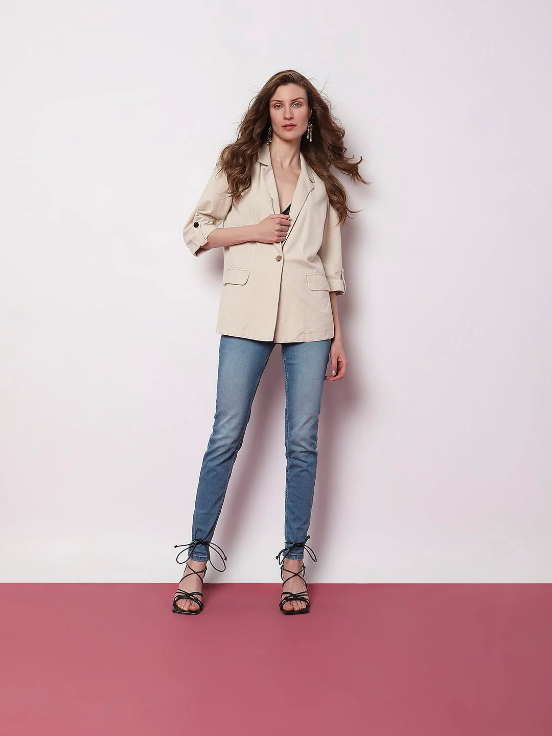 Light Blue High Rise Wendy Skinny Jeans