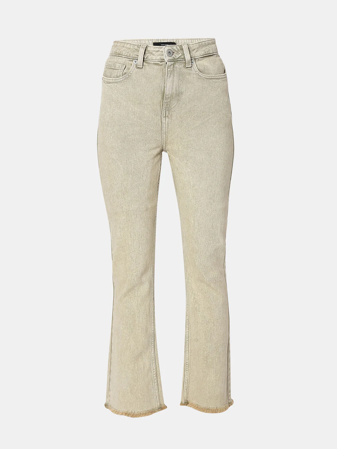 Light Green High Rise Petra Bootcut Jeans - Image 7