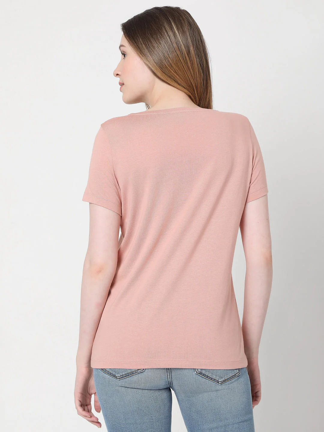 Pink Text Print T-Shirt - Image 4