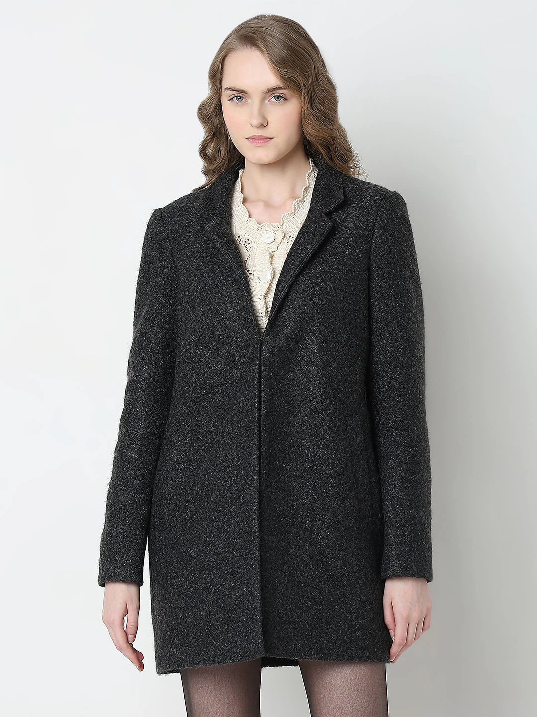 Black Long Coat - Image 2