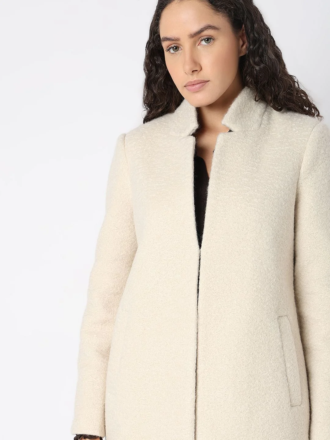 Beige Long Coat - Image 6